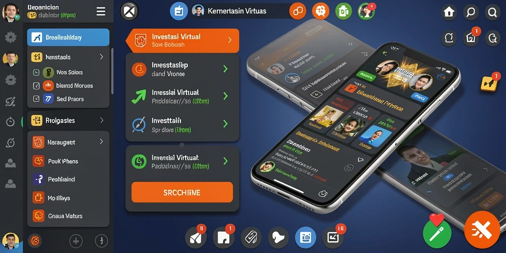 Fitur live dealer memberikan pengalaman bermain yang nyata.